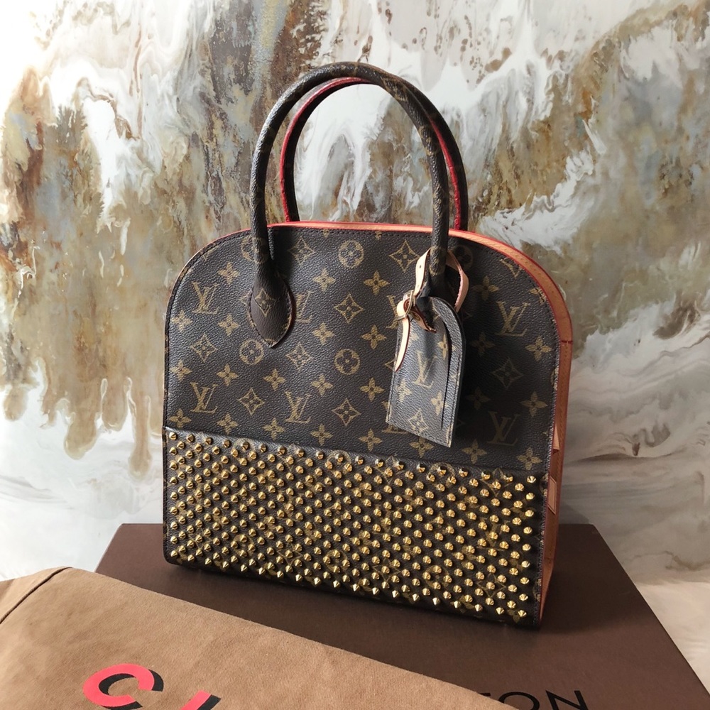 Limited Edition Louis Vuitton Christian Louboutin Iconoclasts Spiked Bag - Picture 3 of 9